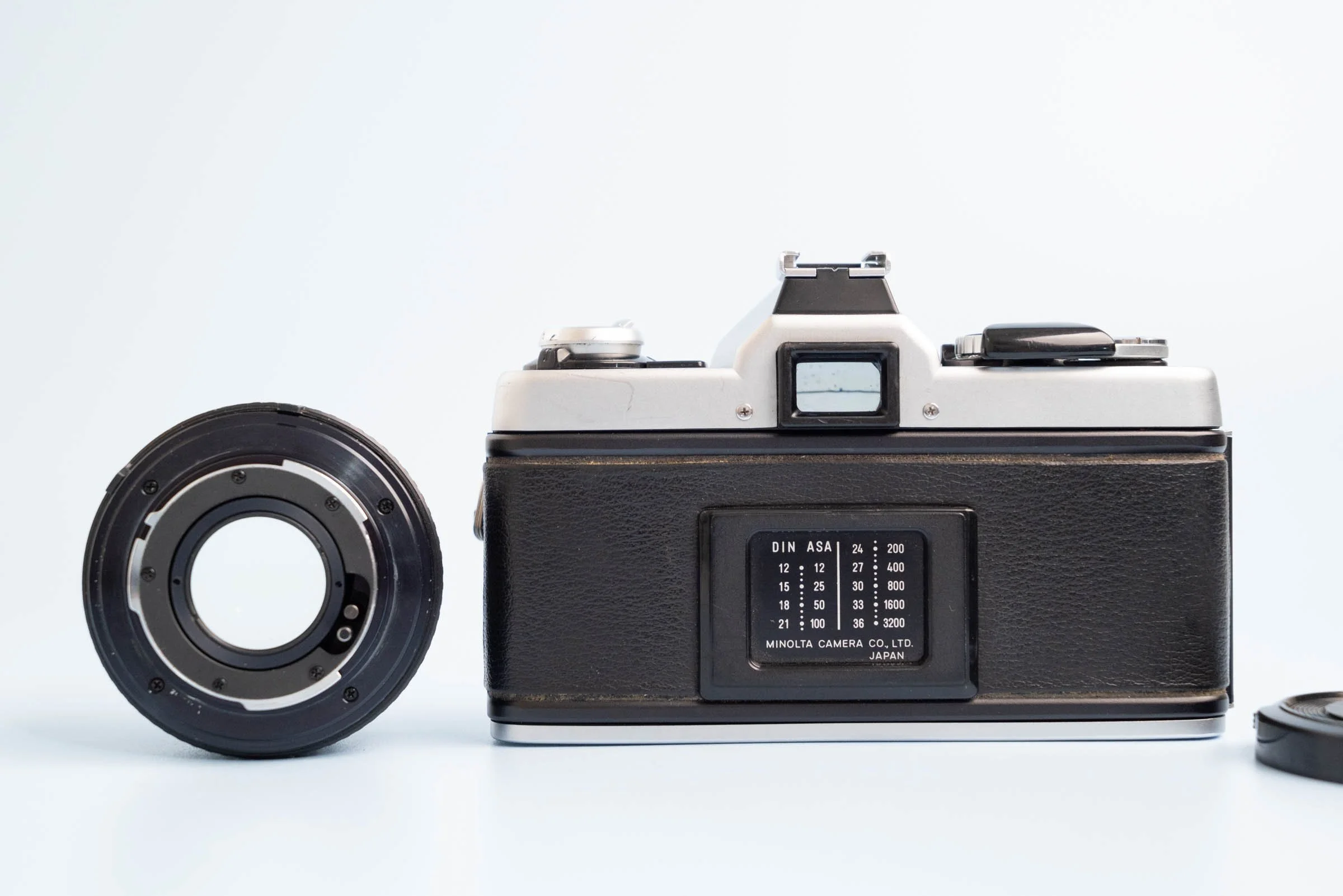 Minolta XG-7 35mm SLR Film Camera with Minolta MD Rokkor X 50mm F